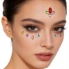 Facial diamond stickers, face stickers, eye stickers, facial diamond stickers, brow stickers, children's stage makeup stickers, nail stickers, diamond Application Scenario